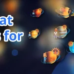 A visual representation of the Snapchat Plus Solar System feature showing the 8 planets from Mercury to Neptune orbiting the Sun, representing friend ranking and dating tiers.