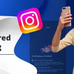 Smartphone showing Instagram Blend feature not working error with troubleshooting icons.