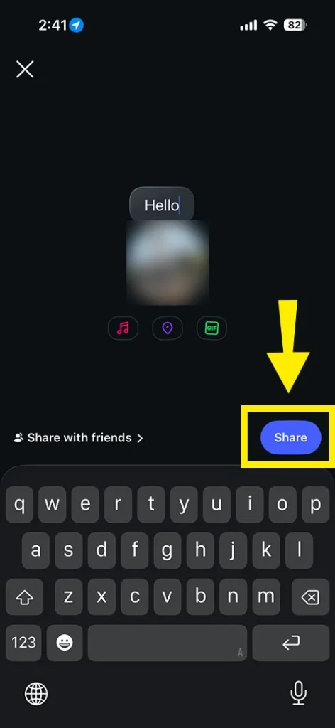 A screenshot of the Instagram app update screen in the app store to resolve the missing Notes feature issue.