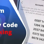 A smartphone displaying a locked Instagram login screen alongside an envelope symbol, representing an Instagram account recovery code not working error