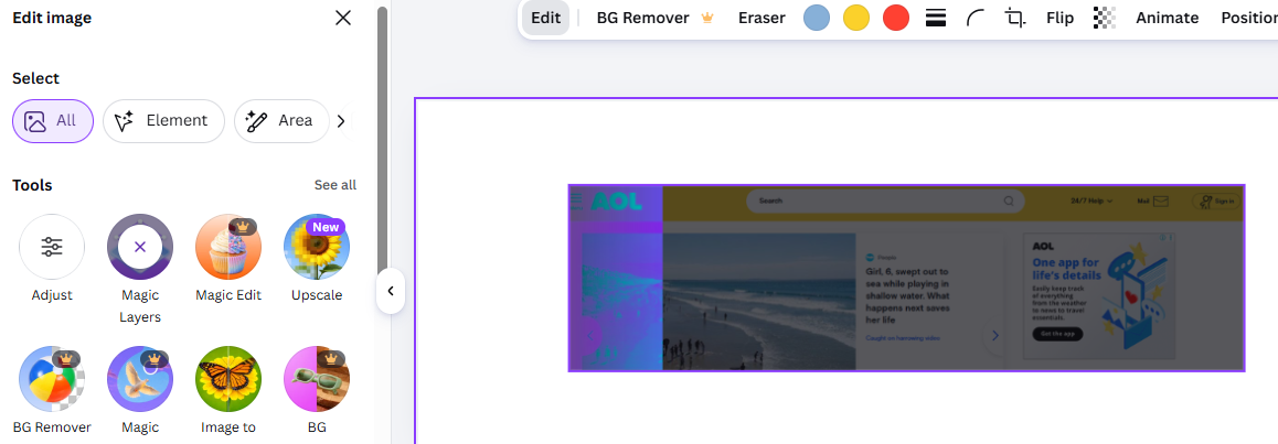 how to use canva magic layer
